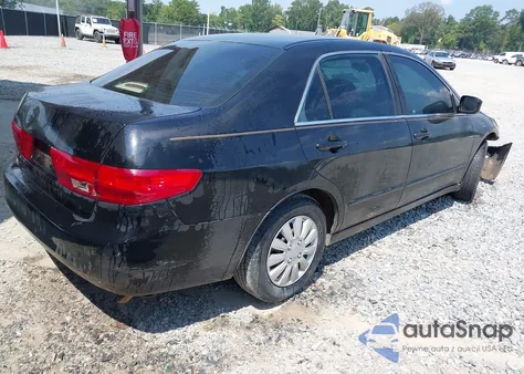 2005 Honda Accord 2.4 Lx from USA, damaged, VIN 3HGCM56475G712325